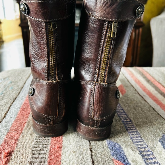 Frye Melissa Brown Size 8 Ankle Boots - Picture 5 of 10